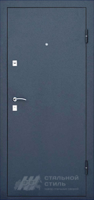 Дверь с молдингом №14 с отделкой Порошковое напыление - фото